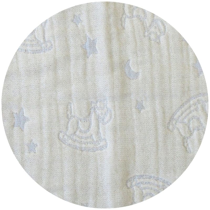 【日本製】Reve de bebe 4層紗布嬰兒浴巾 70×100cm 純棉 午睡被 11色