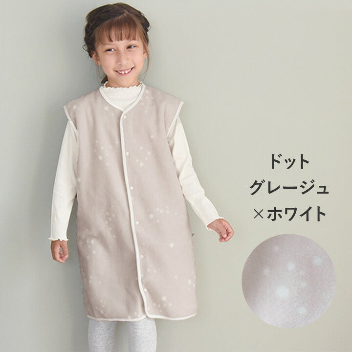 【日本製】kukka ja puu 兒童刷毛睡袋 背心款 前開 0至3歲 送禮 10色