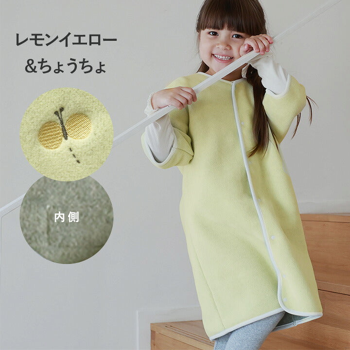 【日本製】kukka ja puu 兒童極厚刷毛及Boa睡袋 短袖款 前開 1至7歲 9色