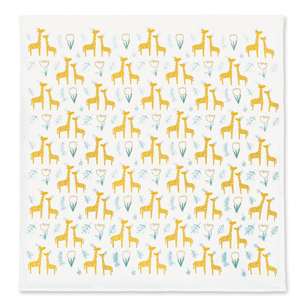 【日本製】BACKYARD FAMILY Hug me 3層有機棉紗布包巾 100×100cm 盒裝 彌月送禮 20款