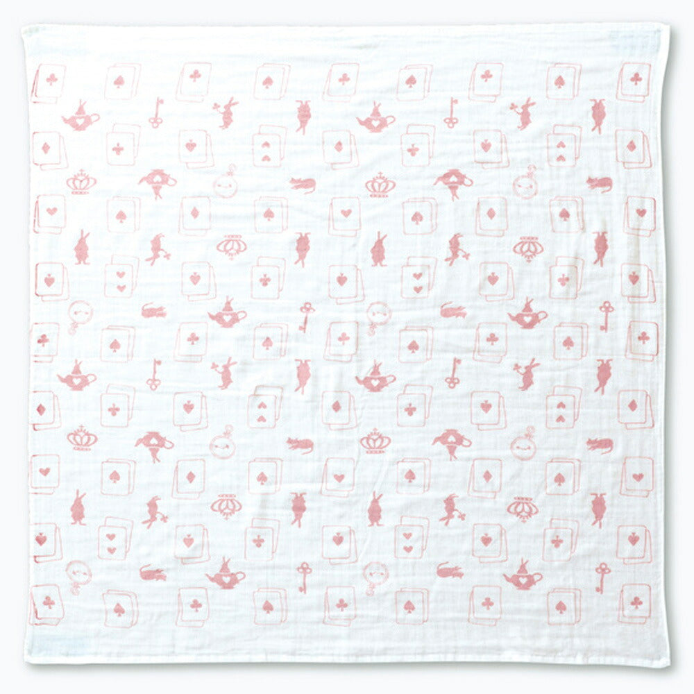 【日本製】BACKYARD FAMILY Hug me 3層有機棉紗布包巾 100×100cm 盒裝 彌月送禮 20款