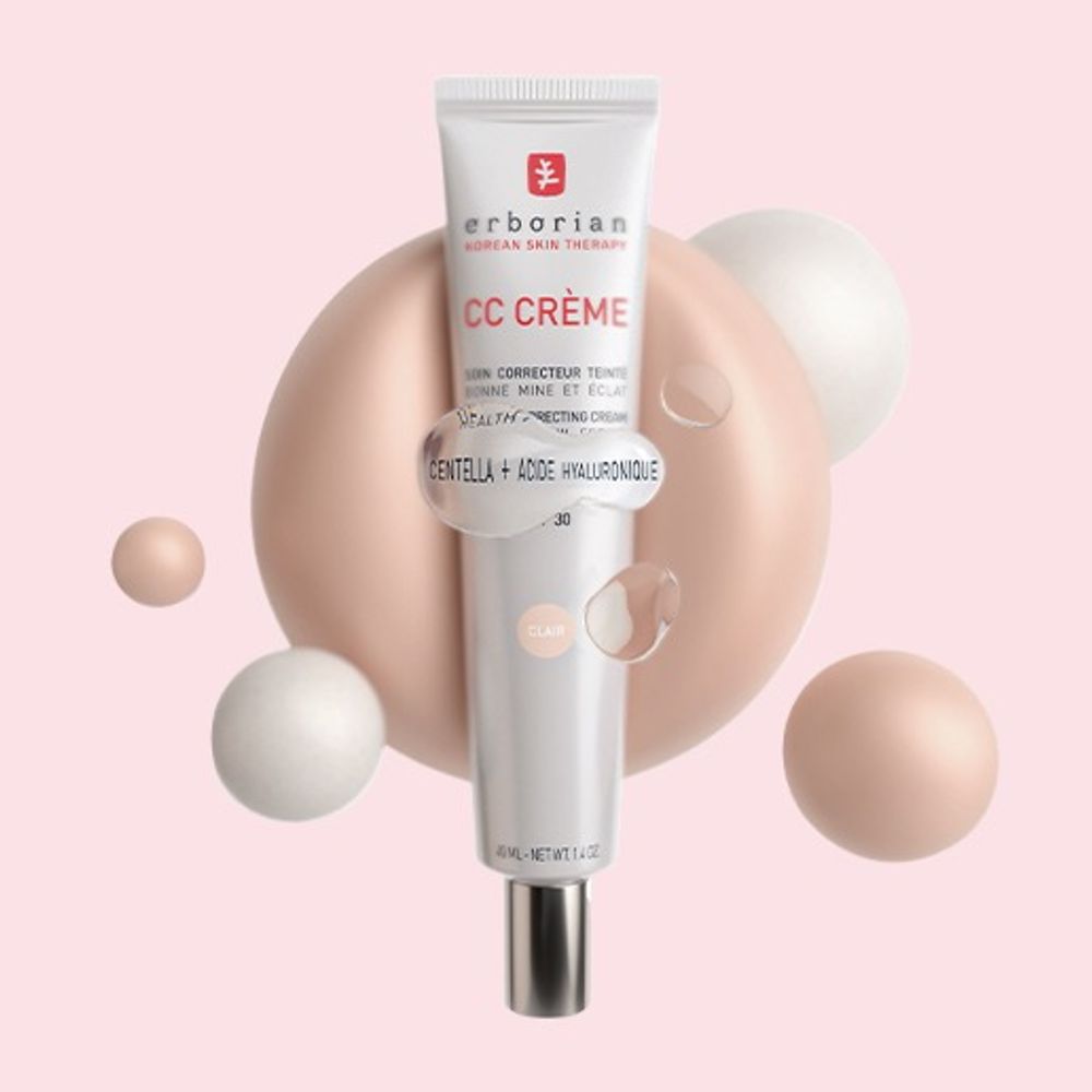 【韓國製】ERBORIAN CC Cream（Porcelain / Claire）CC霜 15ml/40ml
