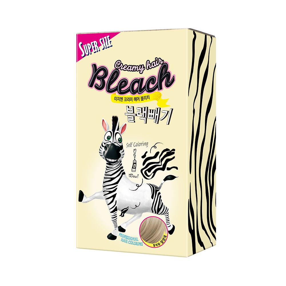 【韓國製】EZN Creamy Hair Bleach Black Remover Super Size 漂髮劑