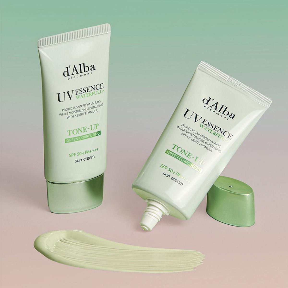 d'Alba Green Tone-Up Sun Cream 綠色調色防曬霜 50ml＋50ml