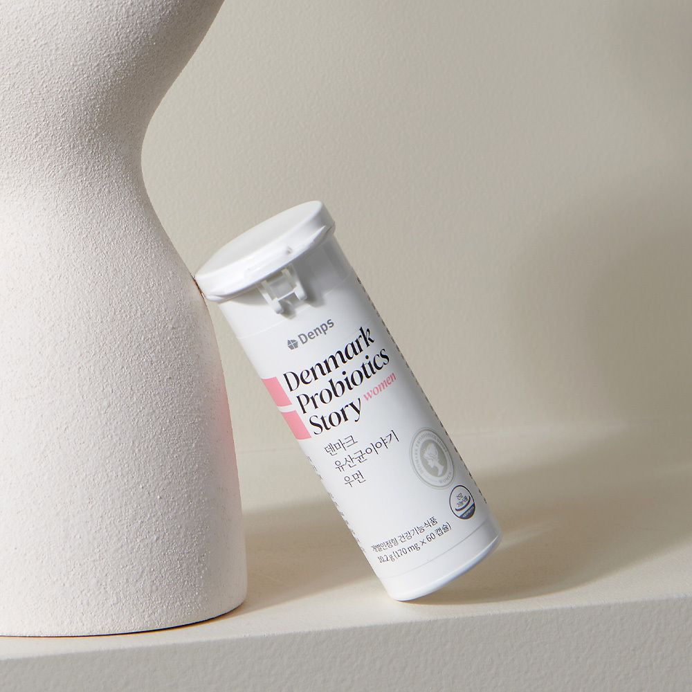Denps 丹麥女性益生菌 UREX® 60粒（60日份）（＋鐵質補充條 3條）