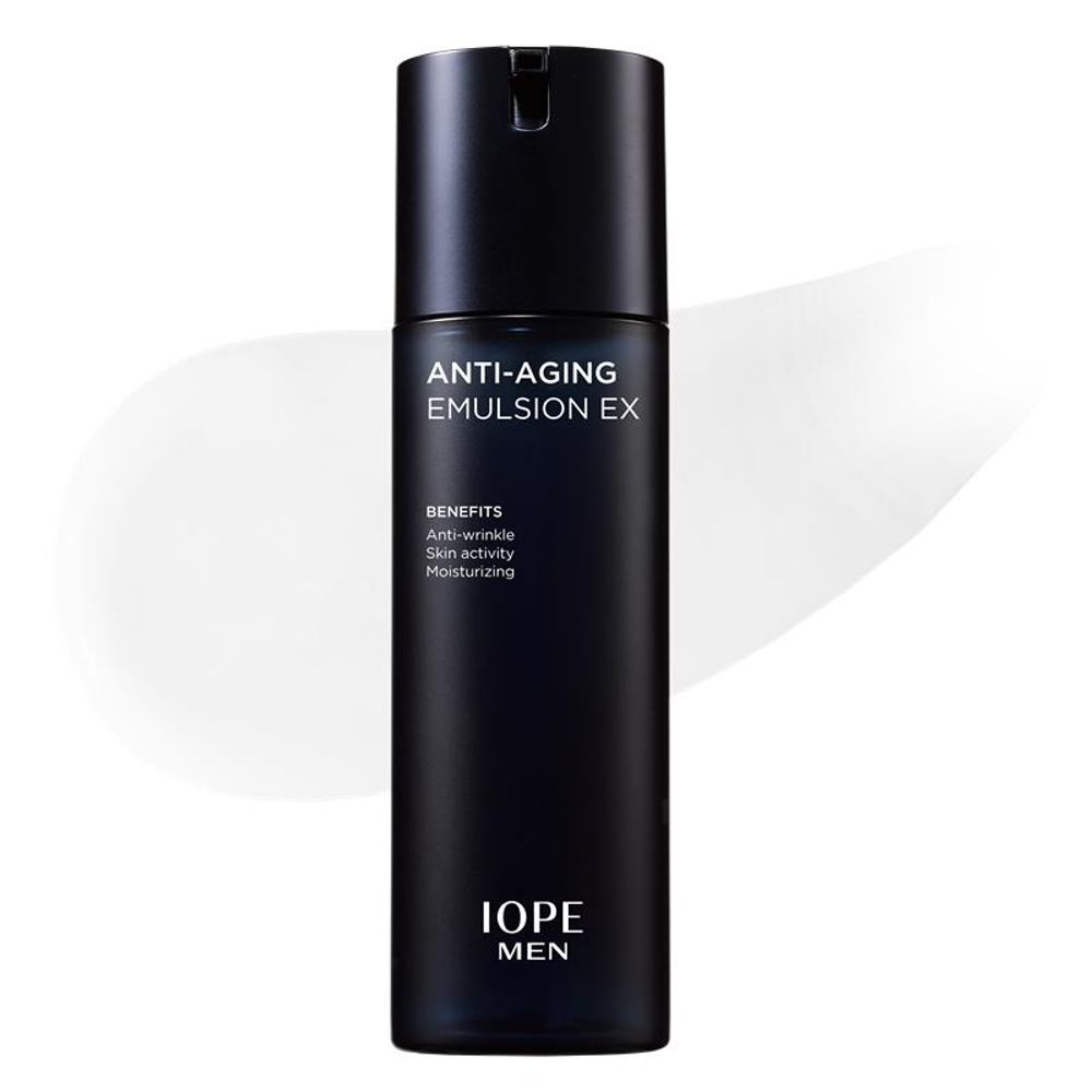 【韓國製】IOPE 男士抗老乳液 EX 120ml｜緊緻 保濕