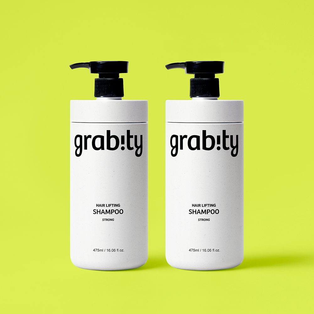 【韓國製】grabity Hair Lifting Shampoo Strong 2支裝洗髮露 475ml