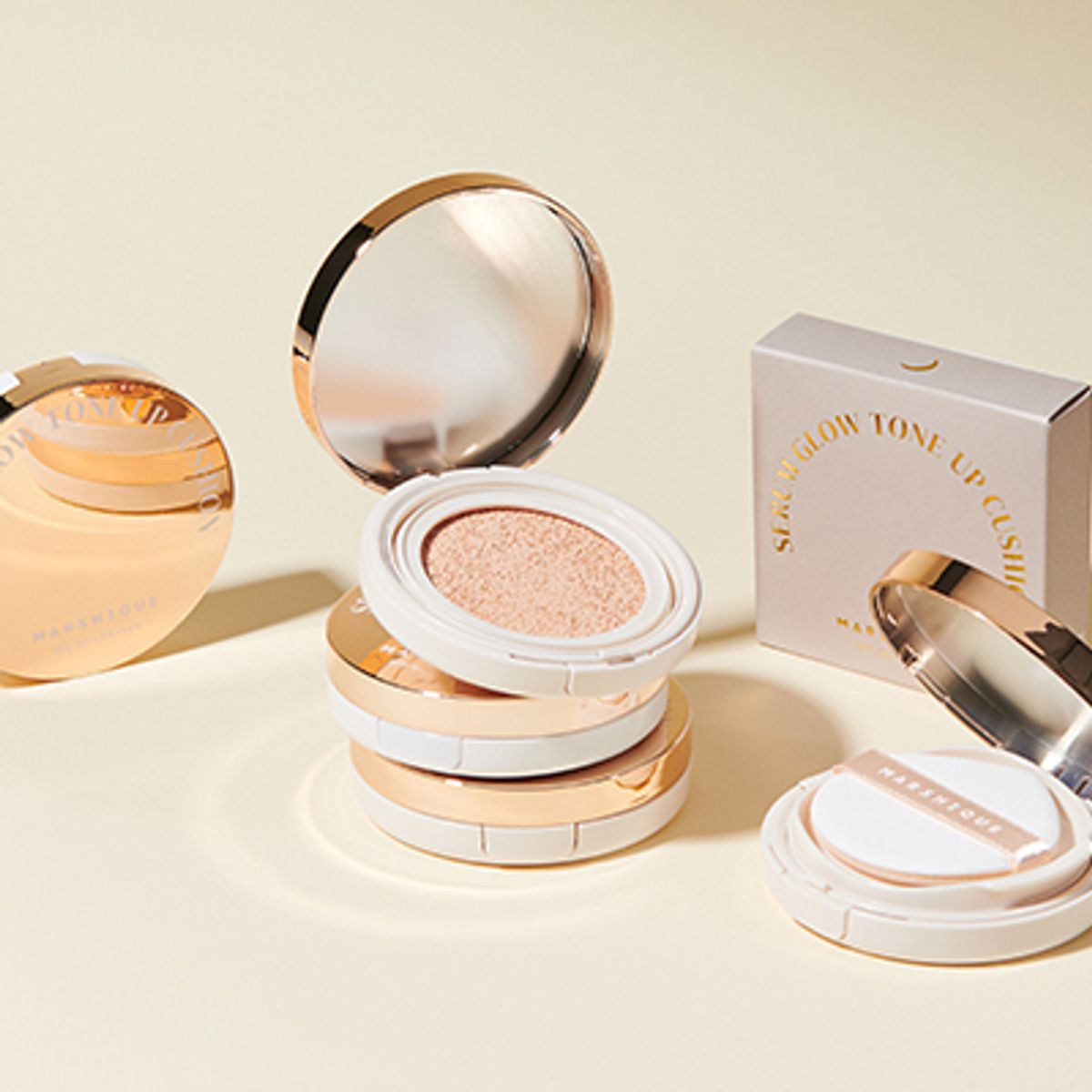 marshique Serum Tone-Up Sun Cushion 精華調色防曬氣墊 12g