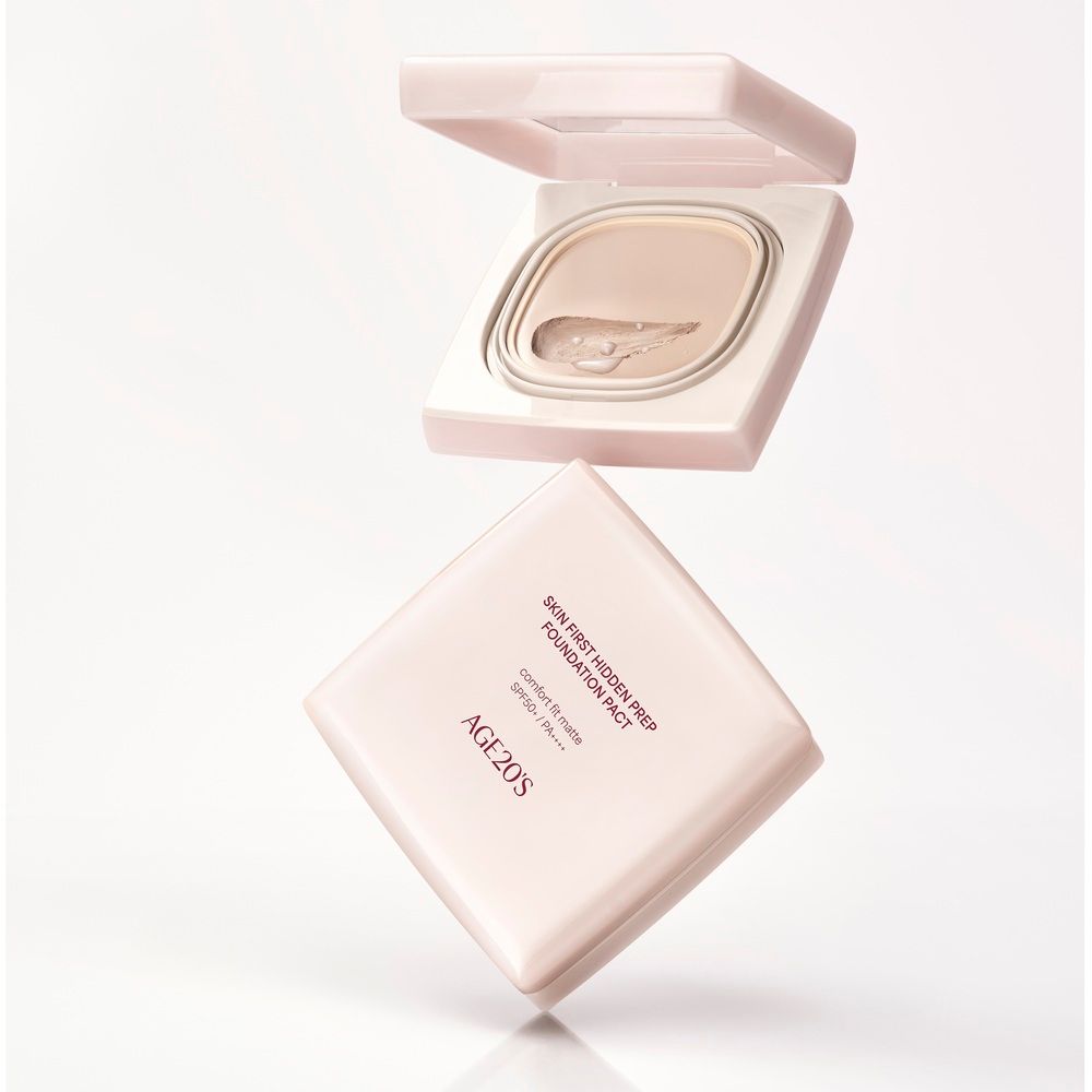 【韓國製】AGE 20's Skin First Hidden Prep Foundation（附補充裝）粉餅 12.5g