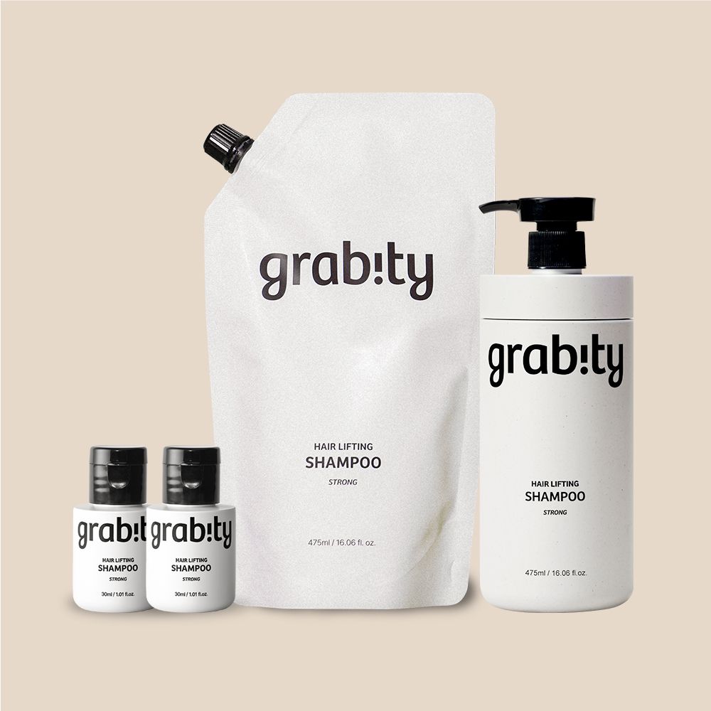 【韓國製】grabity Hair Lifting Shampoo Strong 洗髮露 475ml×2