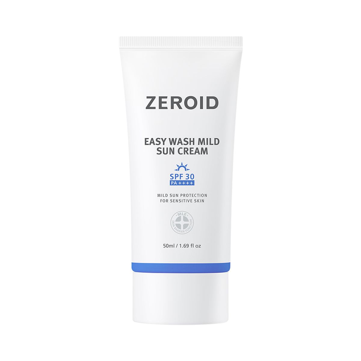 ZEROID Easy Wash Mild Sunscreen 易卸溫和物理防曬霜 50ml