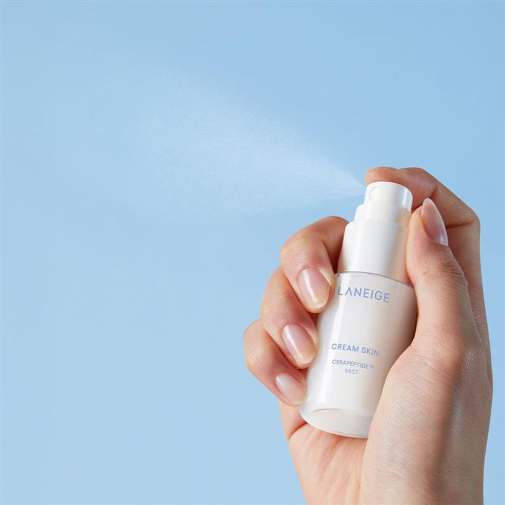 【韓國製】LANEIGE 蘭芝 Cream Skin 乳霜噴霧 30ml｜保濕