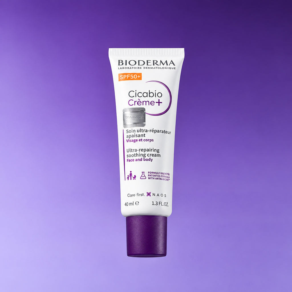 BIODERMA Cicabio Crème+ SPF50+ 貝膚黛瑪 修護防曬霜 40ml