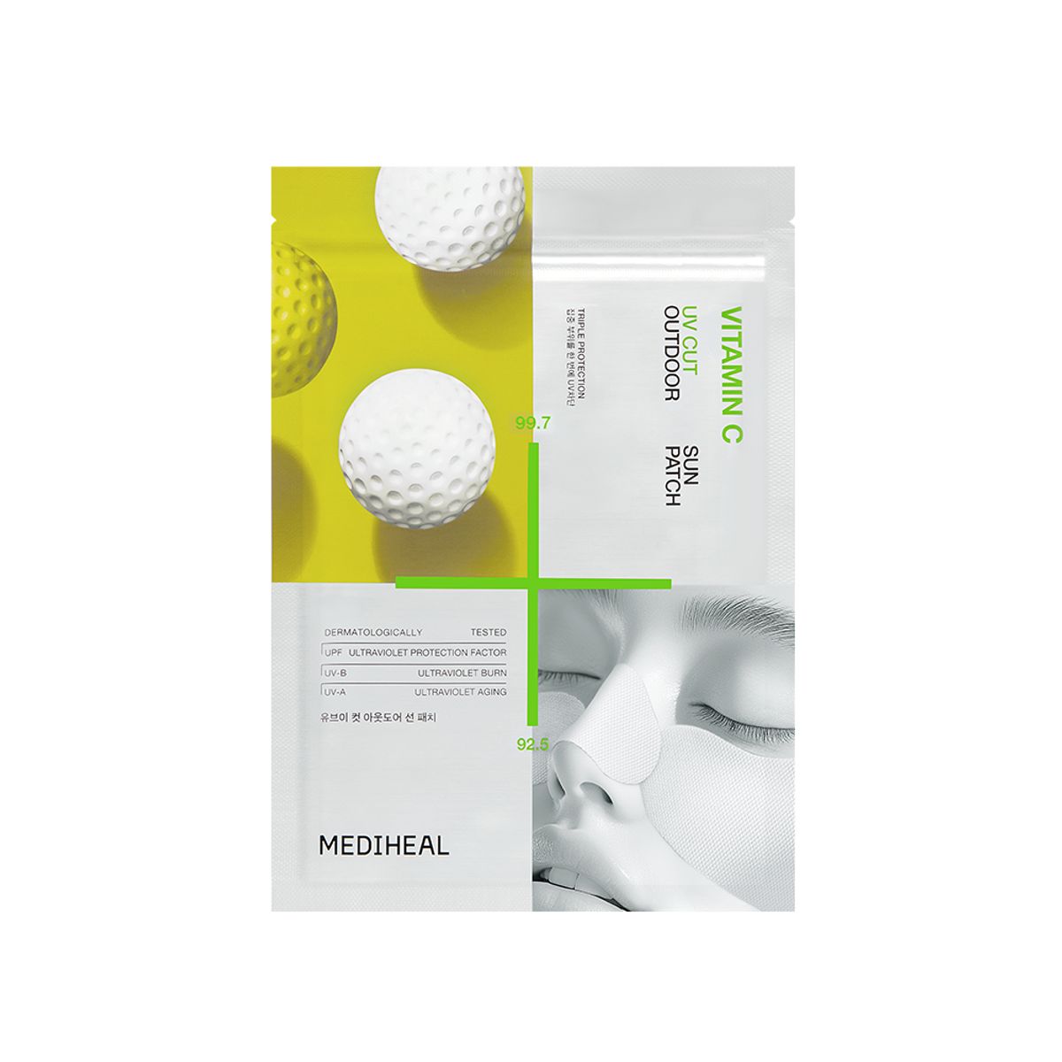 MEDIHEAL UV Cut Outdoor Sun Patch Triple Protection 戶外防曬貼 4回份