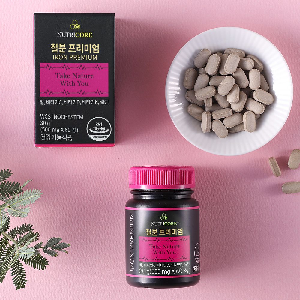 NUTRICORE 鐵質 Premium 60粒（2個月份）