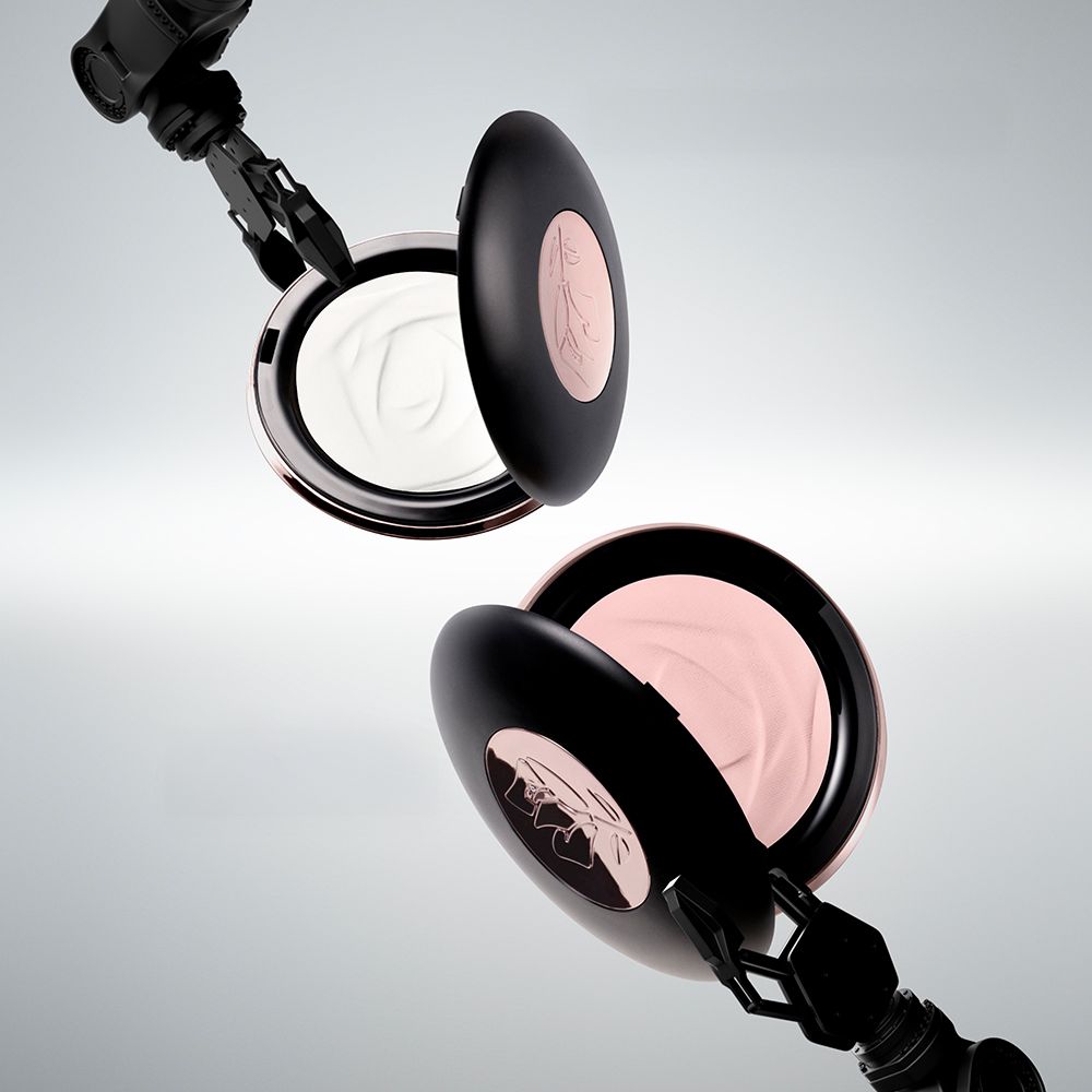 LANCOME Teint Idole Skin Refining Setting Powder Pink / White 蜜粉