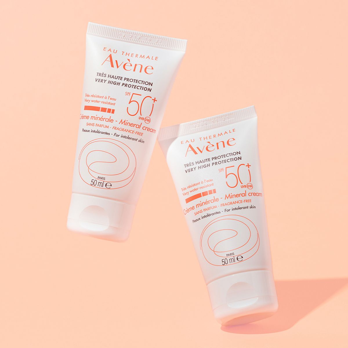 Avène Sun Mineral Cream 雅漾 物理調色防曬霜 50ml
