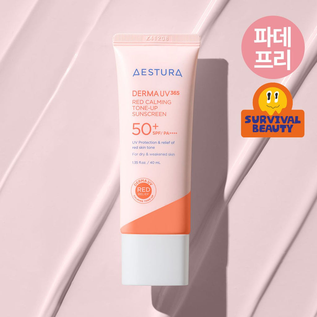 AESTURA Derma UV365 Red Calming Tone-Up Sunscreen 舒緩調色防曬霜 40ml