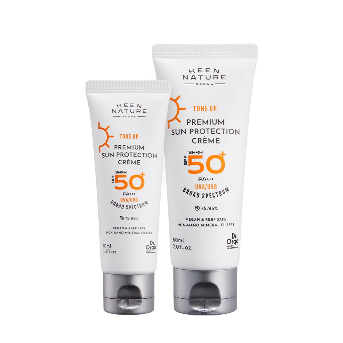Dr.Orga Premium Sun Protection Cream 調色防曬霜 60ml（＋30ml）