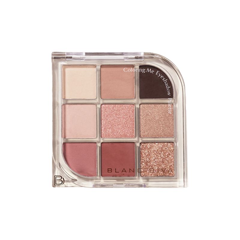 【韓國製】BLANC DIVA Coloring : Me Eyeshadow Palette 9 Gu 眼影盤 7.5g
