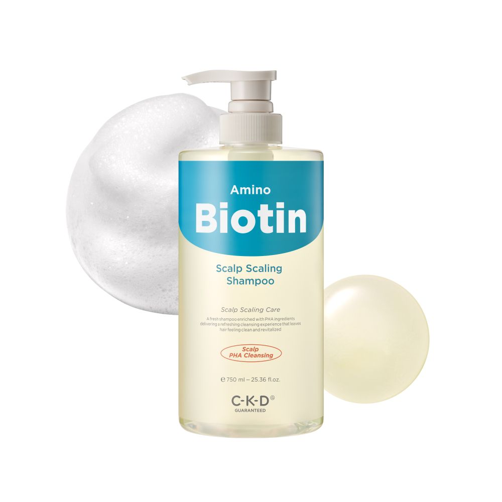 【韓國製】CKD Amino Biotin Scalp Exfoliation 洗髮露 750ml