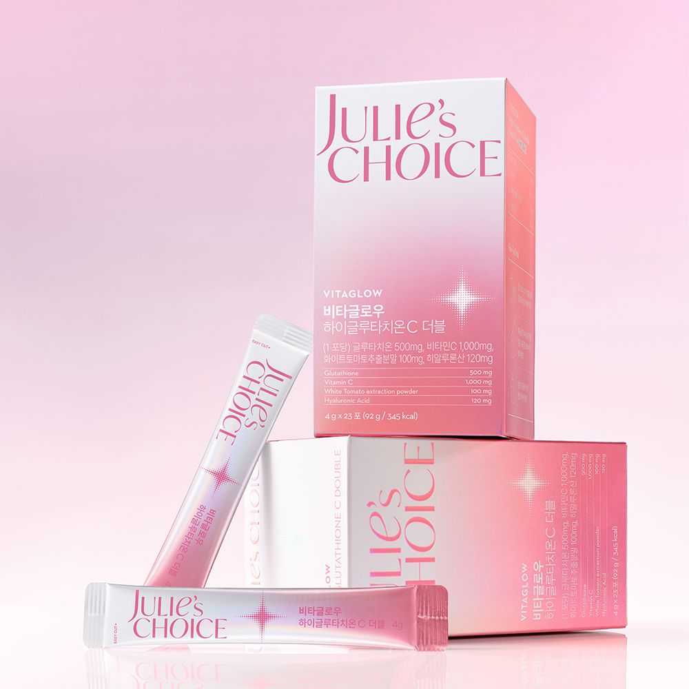 julie's choice Vitaglow 穀胱甘肽＋維他命C Double 23條（23日份）