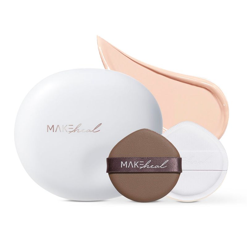 【韓國製】MAKEheal Skin Fit X Mochi Mesh Cushion Pangpang Puff 附送氣墊粉撲