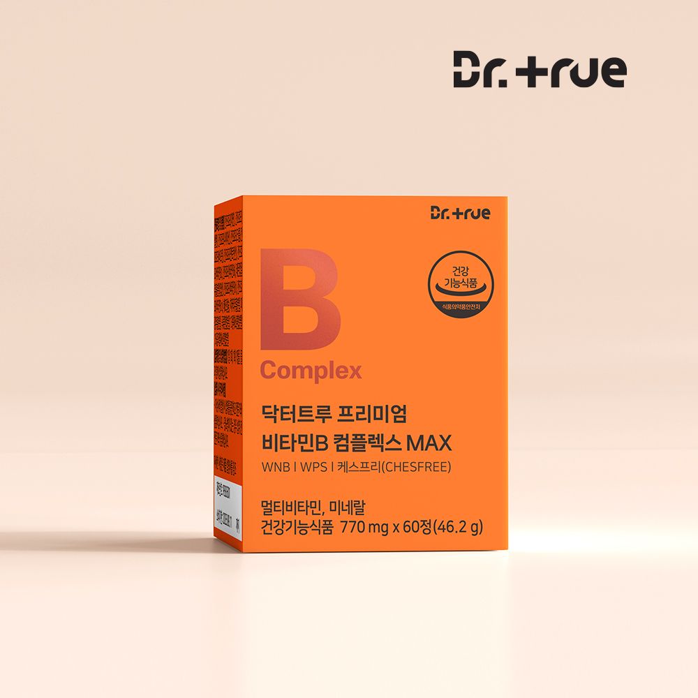 Dr.true Premium 維他命B雜 MAX 60粒（2個月份）