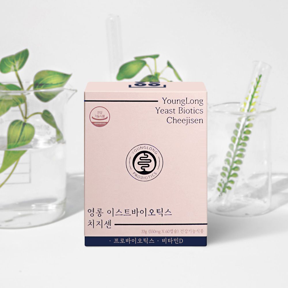 YOUNG LONG 酵母益生菌 Cheejisen 60粒（1個月份）