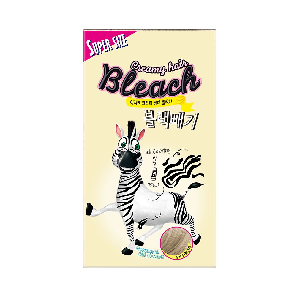 【韓國製】EZN Creamy Hair Bleach Black Remover Super Size 漂髮劑