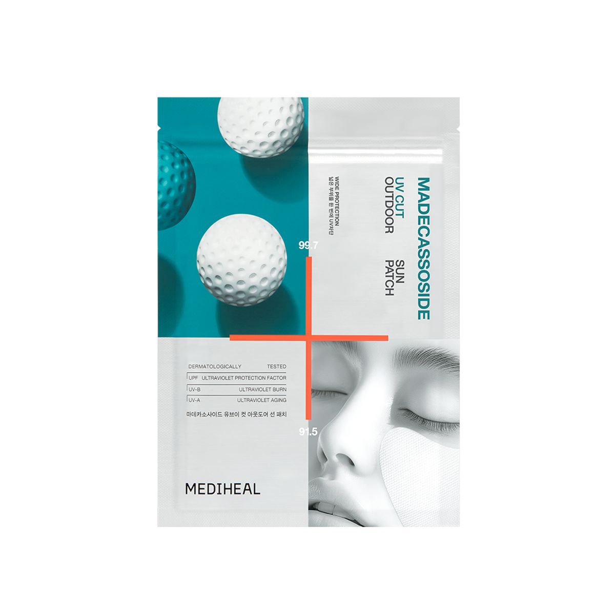 MEDIHEAL Madecassoside UV Cut Outdoor Sun Patch Wide Protection 積雪草戶外防曬貼
