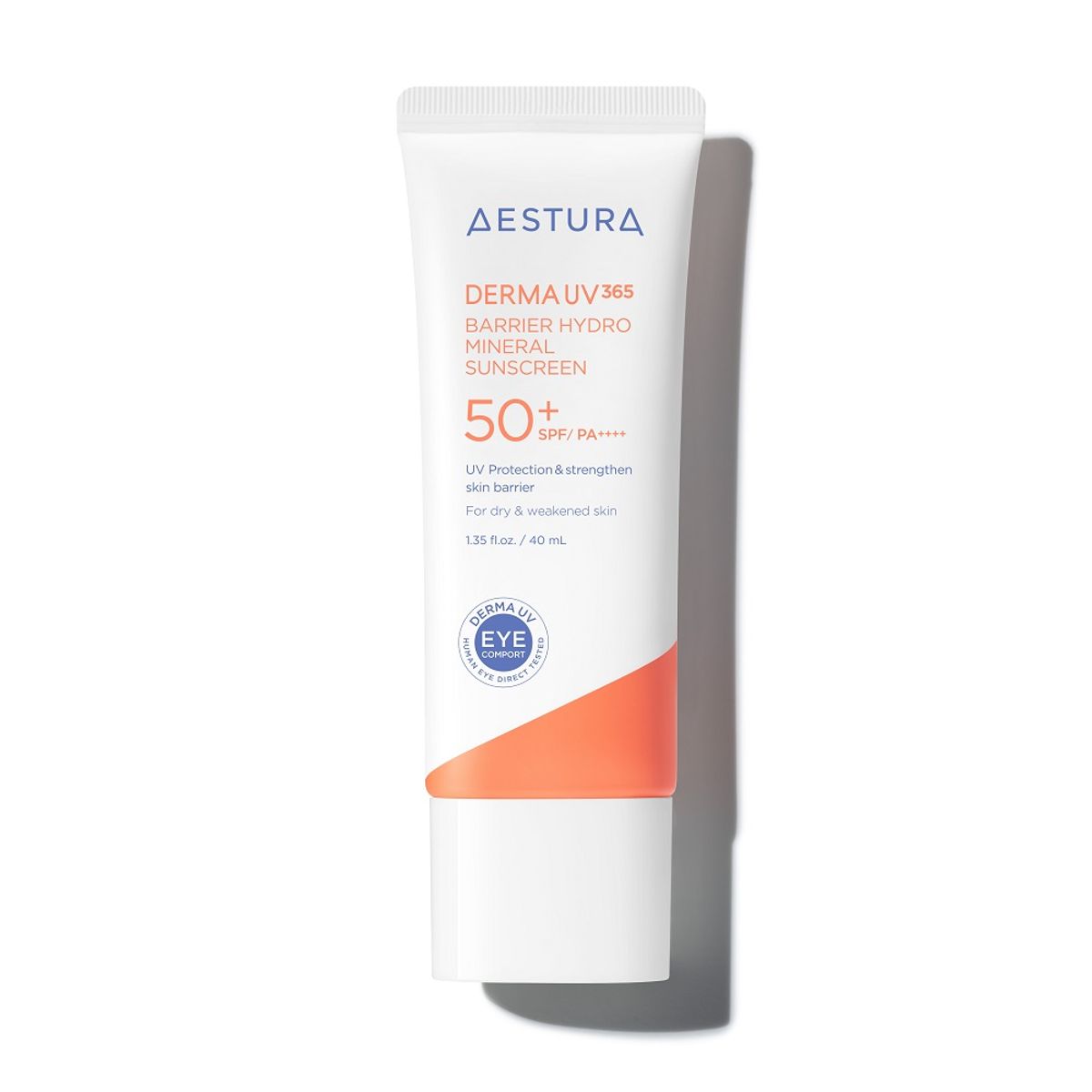 AESTURA Derma UV365 Barrier Hydra Mineral Sunscreen 長效保濕物理防曬霜 40ml