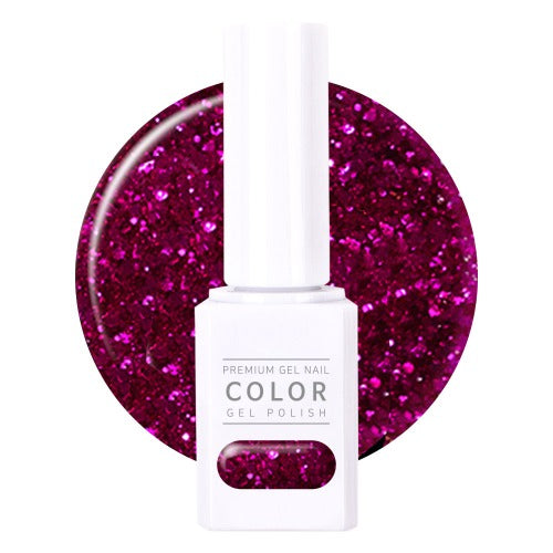 The Gel Korean premium gel nail polish #157 (glitter)