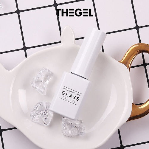 The Gel "Glass" Top Gel Korean Gel Nail Top Polish (Thick Body)