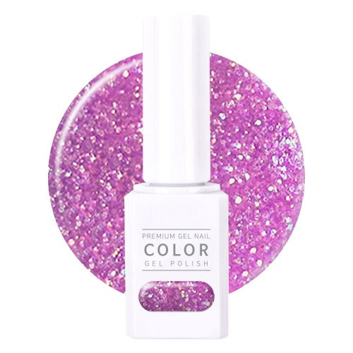 The Gel Korean premium gel nail polish #129 (glitter)